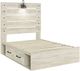 Signature Design by Ashley® Cambeck Whitewash Full 2-Drawer Storage Panel Bed-1