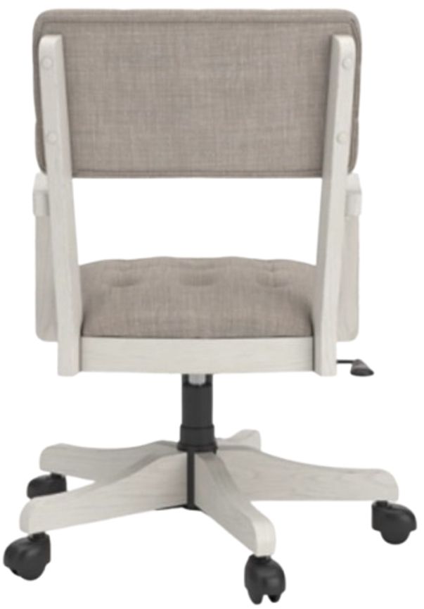 Signature Design by Ashley® Robbinsdale Antique White Home Office Desk Chair-3