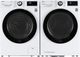 LG White Front Load Washer & Electric Dryer Laundry Pair-0