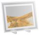 A & B Home Gray/White/Yellow Moving Sand Table Table Art-0