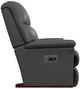 La-Z-Boy® Reed Gray Leather Power Rocking Recliner with Headrest and Lumbar-3