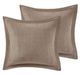Olliix by Madison Park Signature Grace Taupe King Geometric Jacquard Comforter Set-2