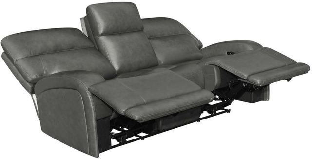 Coaster® Longport Charcoal Upholstered Power Sofa-1