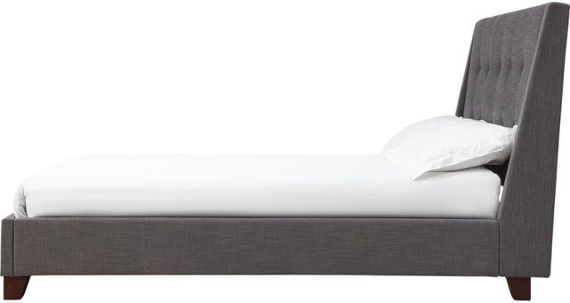 Modus Furniture Madera Dark Charcoal Eastern King Upholstered Platform Bed-3