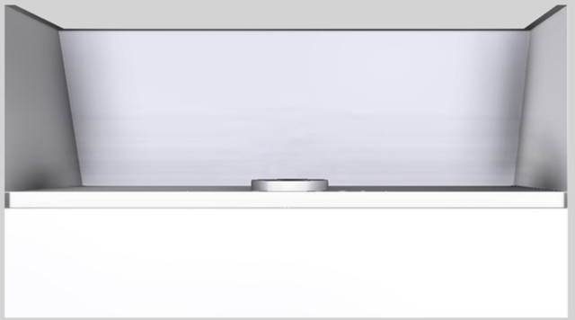 Vent-A-Hood® 54" Wall Mounted Range Hood-White-1