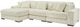 Signature Design by Ashley® Lindyn 3-Piece Ivory Left-Arm Facing Sectional and Chaise-0