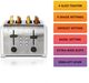 Kenmore® 4 Slice White and Stainless Steel Toaster-2