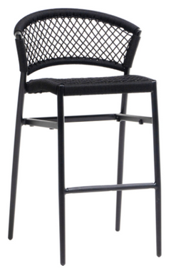 Ratana Ria Black Bar Chair