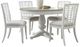 American WoodCrafters Beach Comber 5-Piece Brown/Weathered White Dining Set-0