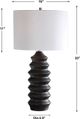 Uttermost® Uplift Black Table Lamp-2