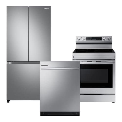 Samsung 3 Stainless Steel Kitchen Package-0