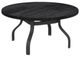 Homecrest™ Outdoor Living Customizable Timber Aluminum/Wood 42" Round Outdoor Chat Table with Universal Base-0