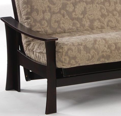 Night & Day Furniture™ Fuji Dark Chocolate Full Moon Glider Futon-1