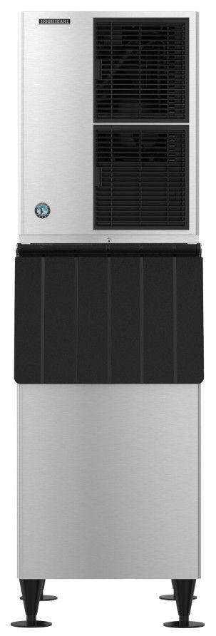 Hoshizaki Crescent® Cuber 22" 556 lb. Stainless Steel Air-Cooled Ice Maker-1