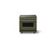 Viking® 5 Series 36" Martini Pro Style Induction Range with Brushed Brass Trim-0
