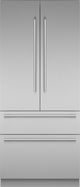 Thermador® Freedom® Masterpiece® 36" 18.7 Cu. Ft. Stainless Steel Built-in French Door Freezer-0
