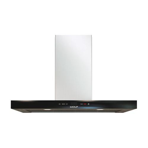 Wolf® 36" Black Cooktop Wall Hood-0