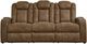 Signature Design by Ashley® Wolfridge Brindle Power Reclining Sofa-1