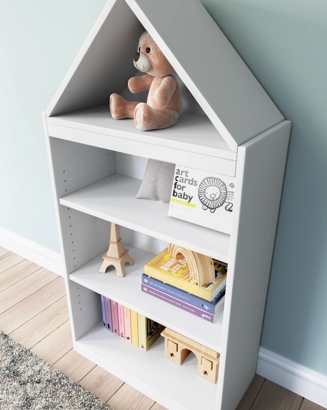 Signature Design by Ashley® Blariden White Bookcase-4
