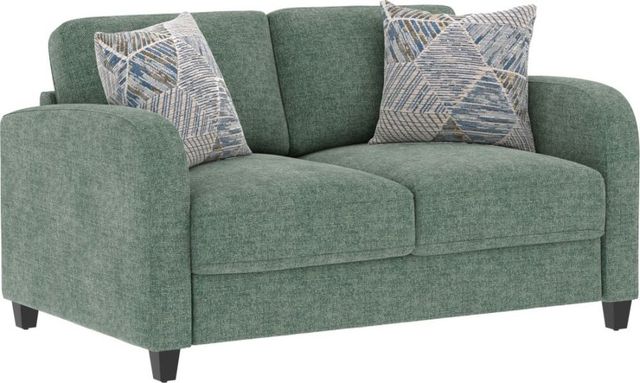 Emerald Home Taylor Ordesa Green Full Pop-Up Sleeper Loveseat-2