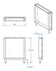Kalamazoo™ Outdoor Gourmet Signature Series 30" Stainless Steel Appliance Back Panel-1