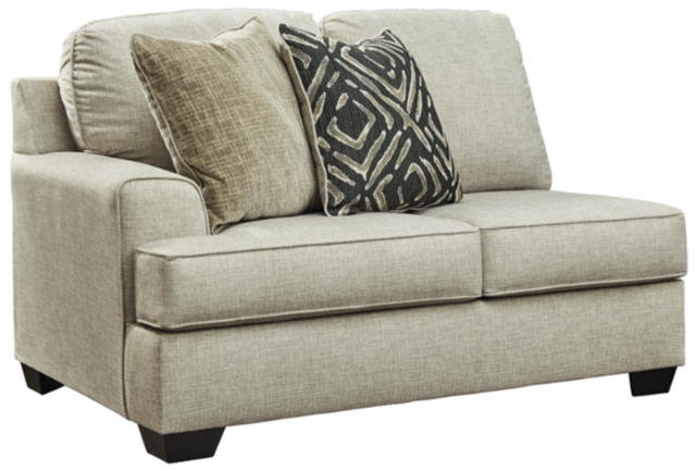 Benchcraft® Wellhaven 3-Piece Linen Right-Arm Facing Sectional-4