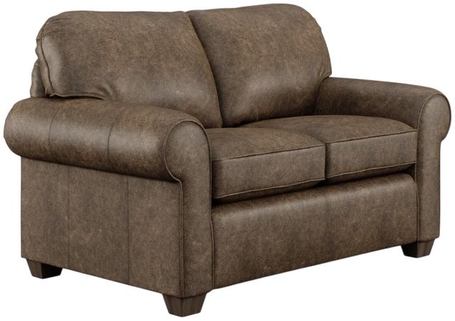 Flexsteel® Customizable Thornton Leather Loveseat-0