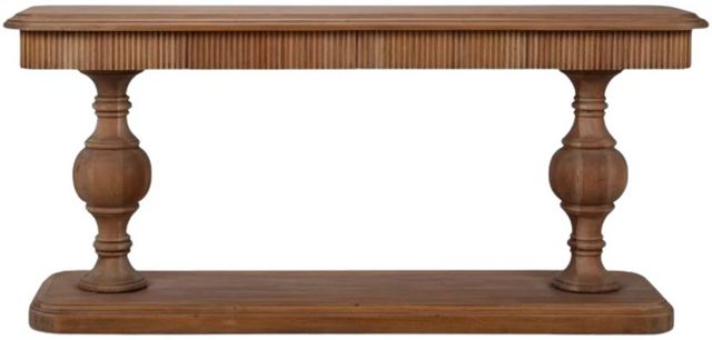 Bramble Customizable Kraton Pedestal Console Table-2