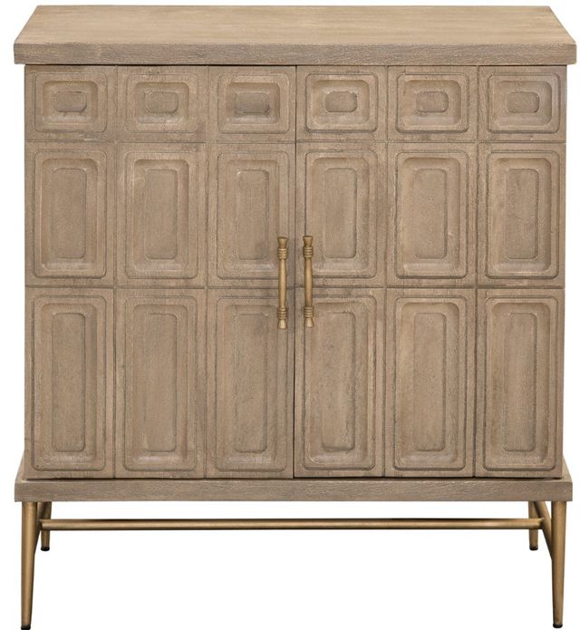 Steve Silver Co. Arun Driftwood Cabinet-1