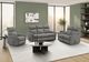 Monarch Specialties Inc. Dark Grey 31" Upholstered Manual Reclining Chair-2