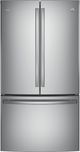 GE Profile™ 23.09 Cu. Ft. Stainless Steel Counter Depth French Door Refrigerator-0