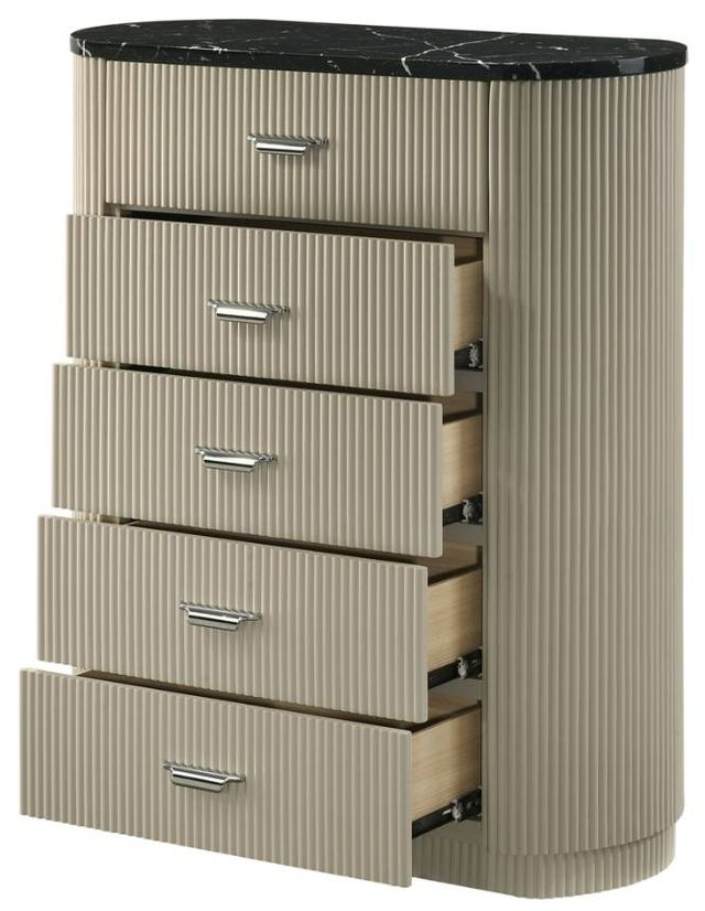 ACME Furniture Travonte Beige/Black Chest-4