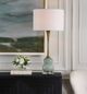 Uttermost® Sanctuary Green Gray Table Lamp-1