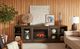 aspenhome® Paige Brindle 97" Fireplace Media Console-1