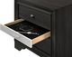 Crown Mark Regata Black Nightstand-4