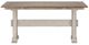Liberty Furniture Farmhouse Reimagined Chestnut Flip Lid Sofa Table with Antique White Base-2
