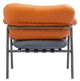 YHD Aurea Gray/Orange Accent Chair-3