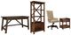 Signature Design by Ashley® Baldridge 4-Piece Rustic Brown Home Office Set1-0