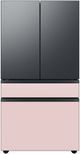 Samsung Bespoke 36" Pink Glass French Door Refrigerator Bottom Panel-3