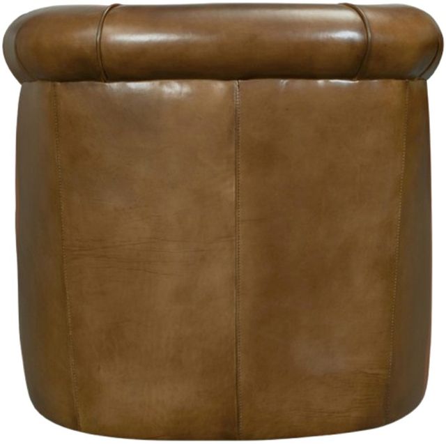 Hooker® Furniture CC Axton Checkmate Pawn Swivel Leather Club Chair-3