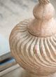 A & B Home Chester White Swirl Vase-3