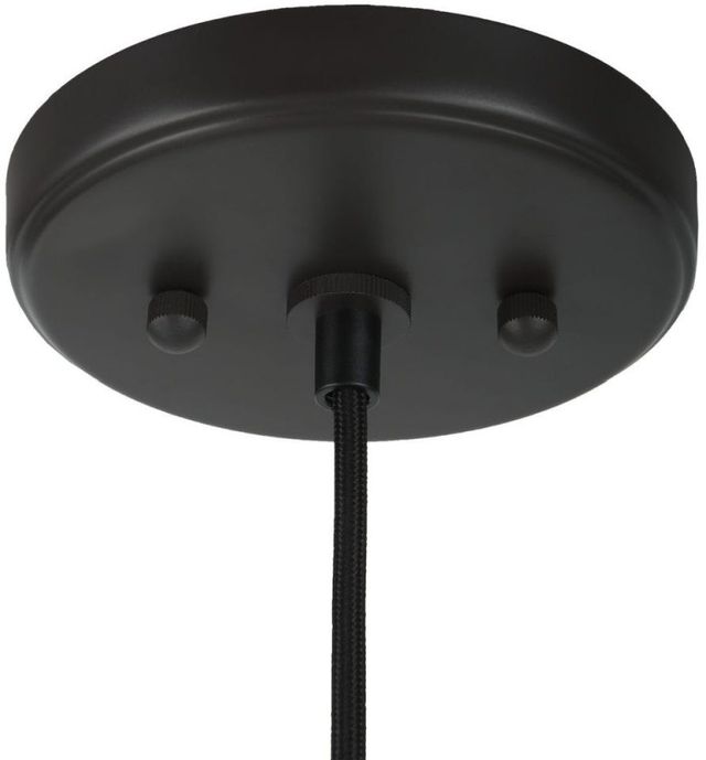 Uttermost® Campester Matte Black 1-Light Mini Pendant-3