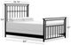 Wesley Allen Customizable Aspen King Iron Bed-1
