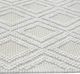 KAS Rugs Chloe Ivory Natural Diamond 5'x7' Area Rug-3