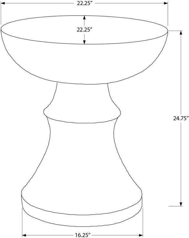 Monarch Specialties Inc. Black Accent Table -1