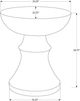 Monarch Specialties Inc. Black Accent Table -1