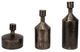 Sagebrook Home Norcoat 3-Piece Bronze Bottle Set-0