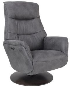 BenchMaster Power Line Connor Graphite Zero Gravity Power Recliner