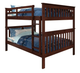Donco Kids Mission Bunk Bed Full/Full-0