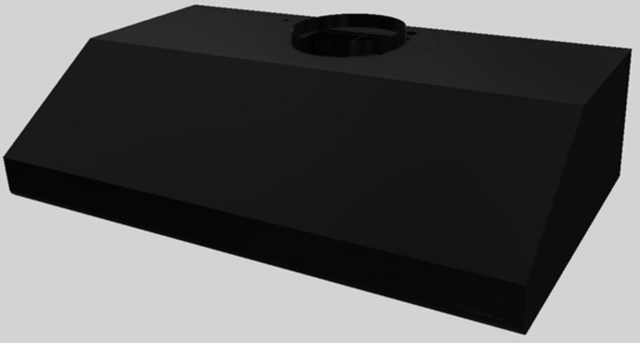 Vent-A-Hood® 36" Black Under Cabinet Range Hood-1